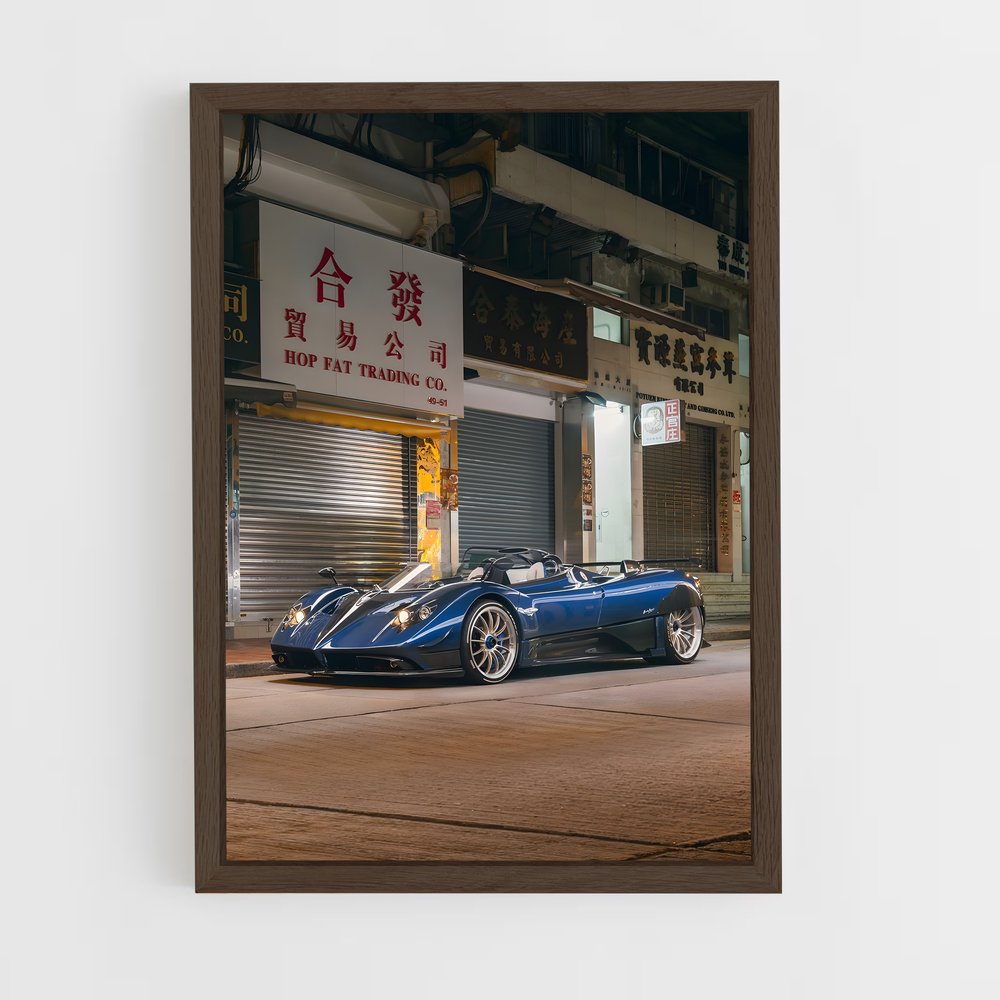 Poster Zonda Blues – affiche Pagani (vue 5)